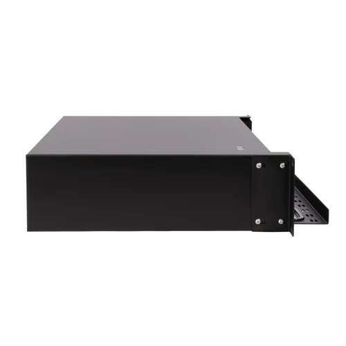 Кросс оптический 19" (ШКОС) на 48 порта SC/LC, выдвижной, 2U, черный Кросс оптический 19" (ШКОС) на 48 порта SC/LC, выдвижной, 2U, черный